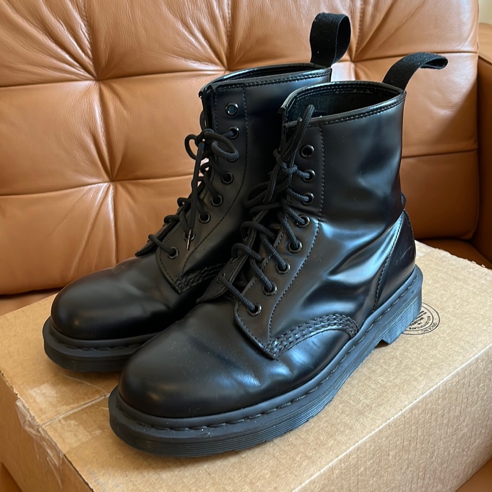 Dr martens 1460 Black Mono Smooth